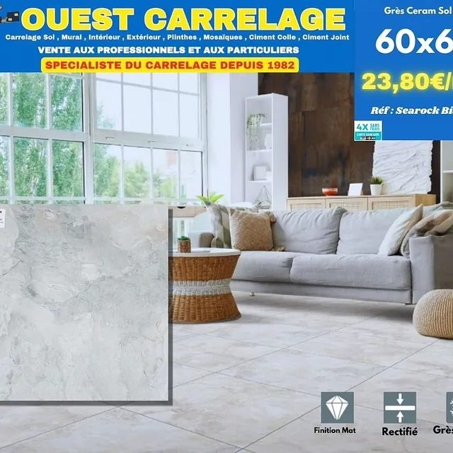 carrelage sol pierre 