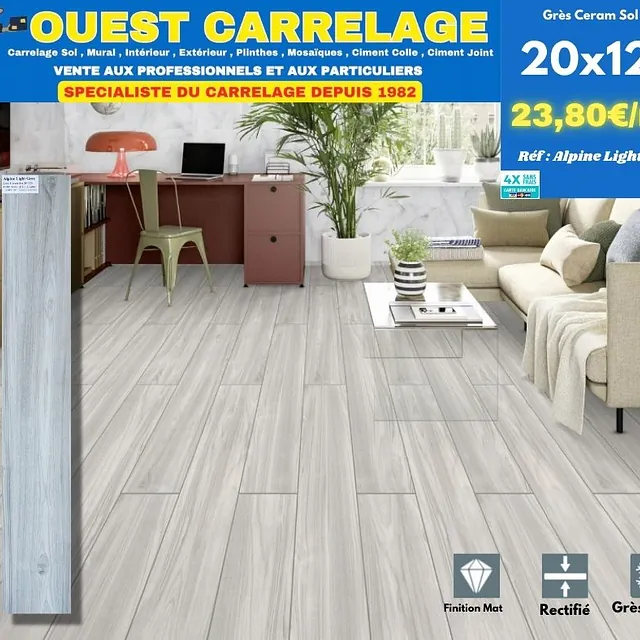 CARRELAGE EFFET BOIS PARQUET