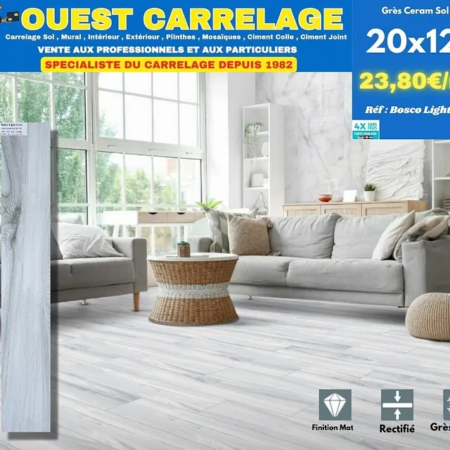 CARRELAGE EFFET BOIS PARQUET