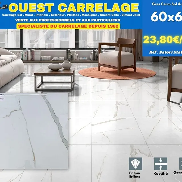 carrelage sol marbre