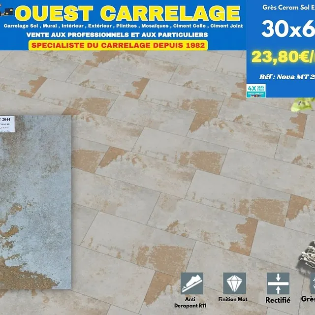 carrelage sol pierre 