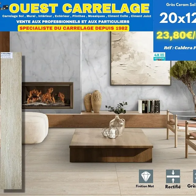 CARRELAGE EFFET BOIS PARQUET