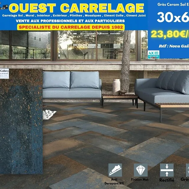 carrelage sol pierre 