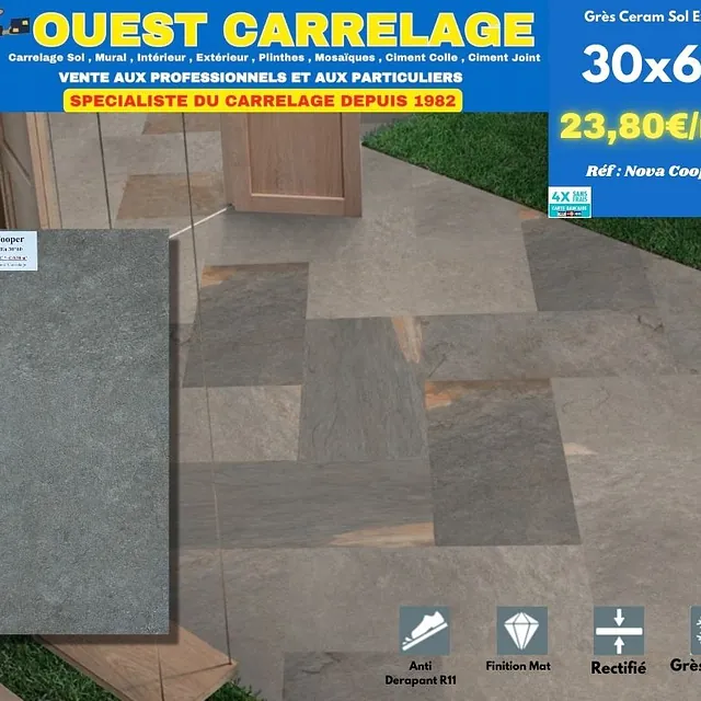 carrelage sol pierre 